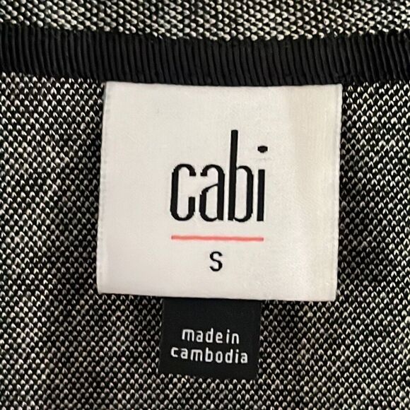 Cabi Black & White Houndstooth Jacket #3904 Size Small - Picture 4 of 5